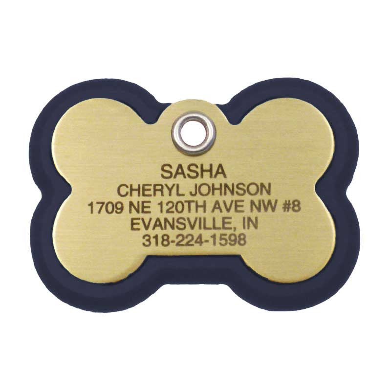 Bone Frame Tag, - Lucky Pet